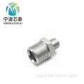 Carbon Steel Bsp Hydraulic Adapter Cone Nipple Fitting